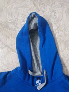 Blue &amp; Grey Hoodie