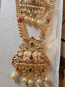 Elegant Gold-Tone Necklace Set