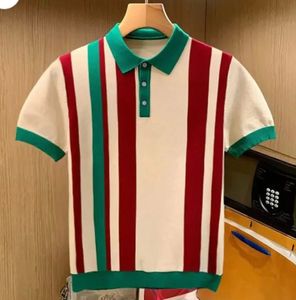 England StyleSummer Men KnittedPolo TShirts