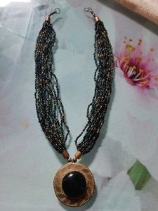 Black Western Necklace For Dresses