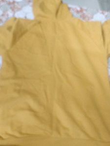 Yellow Zip-Up Hoodie