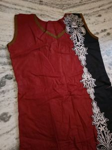 Beautiful Maroon Kurta
