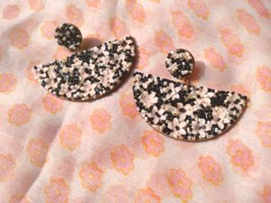 Beaded Statement Earrings