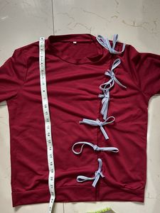 Bow Full Sleeves Top