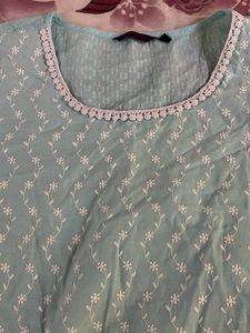 Floral Embroidered Top
