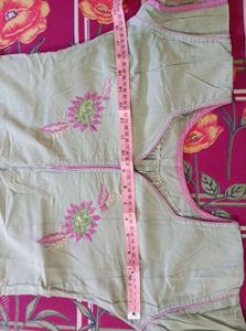 Anarkali Cotton Kurti