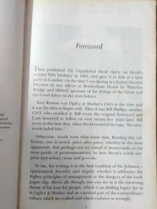 Unpublished Book- Ogilvy