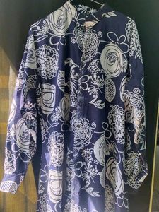 Long Floral Print Gown #high Quality #delta Cloth