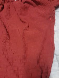 Chic Red Midi Dress