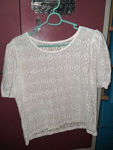 Sheer Lace Top