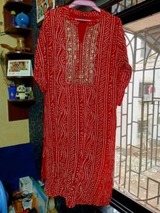 Royal Red Rajasthani Kurti