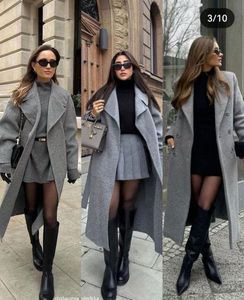 Women’s Luxury Wool Blend Overcoat