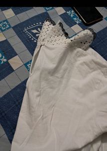 Zara Tshirt With Cute Bow Detail