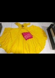 Yellow Ethnic Gown