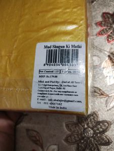 Matka Mud Wax Diyas Pack Of 6