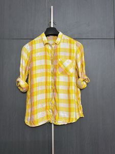 Yellow Plaid Shirt