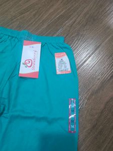 Sea Green Leggings - Premium Cotton