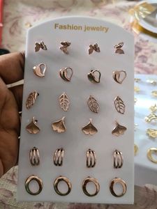 Pack Of 1 Polished Earrings Set