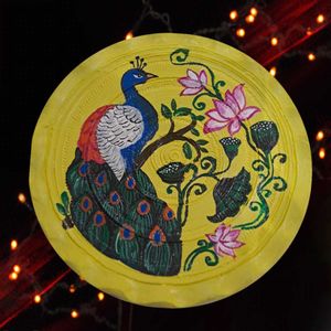 Handmade Wall Decor Peacock