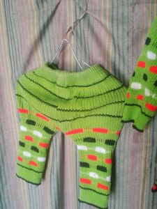 Cute Green Knit Outfit