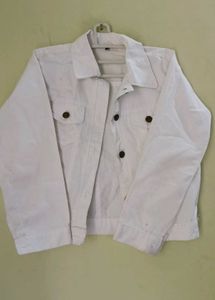 White Denim Jacket