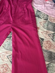 Very Prety Pink Full Jumpsuit