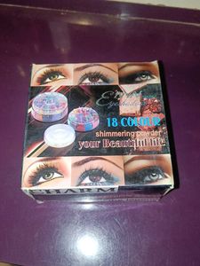 18 Color Shimmering Powder Eyeshadow