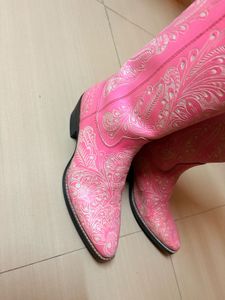 Pink Cowboy Boots