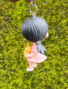 Cute Girl Keychain (Small Size)