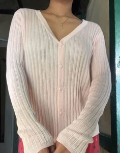 Pink Long Sleev Top