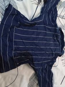 Striped Navy Blue Shirt