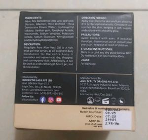 Naked Fact Aloe Vera Gel