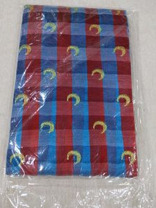 Checkered Embroidered Saree