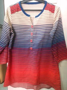 Striped Tunic Top