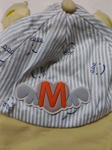 Yellow Colour Baby Cap