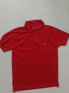 New Pantaloons Men T-shirt 👕 ♥️ Red S.. Size