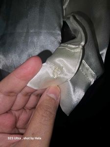 SATIN ELEGANT WHITE SHIRT
