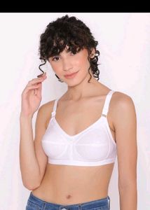Comfortable White Bra
