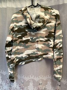 Camo Print Hood