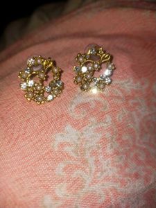 Pearl Diamond Earring