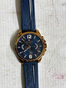 Tommy Hilfiger Silicone Blue Dial Men&#39;s Watch
