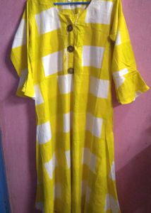 Women’s Ethnic Gown | Almost New | Washed & Ironed