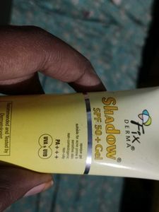 Fixderma Shadow SPF 50+ Gel (used just once)
