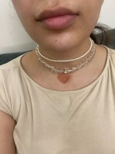 Heart Charm Layered Necklace