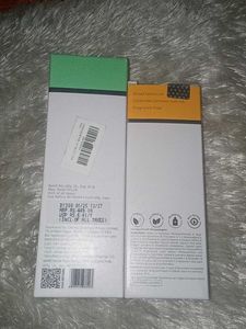 Sunscreen And Facewash