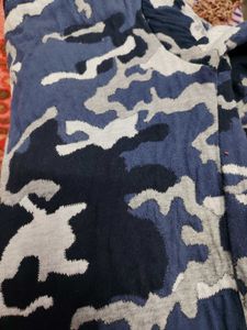 Cool Camo Print Sweatshirt