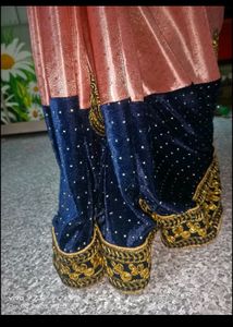 Designer Velvet Saree