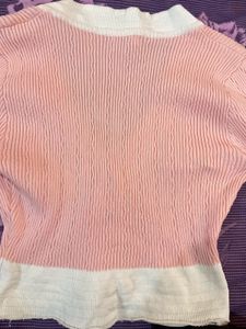 Korean V Neck Gold Botton Top