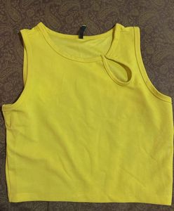 Cutout Crop Top