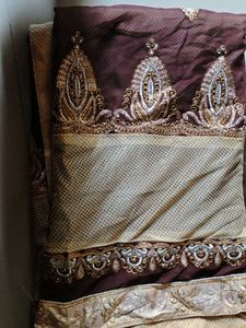 Elegant Embroidered Saree